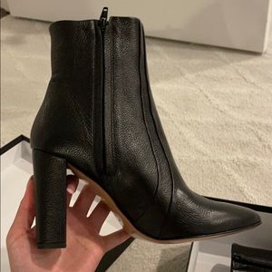 Veronica Beard Tumbled Calf Boot